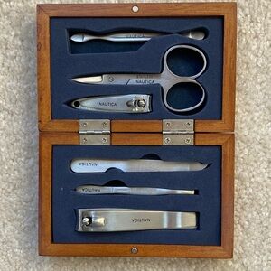 Nautica Stainless Grooming Tool 6 Piece Set